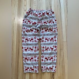 Hanna Andersson flannel pajama pants women’s size M- reindeer design